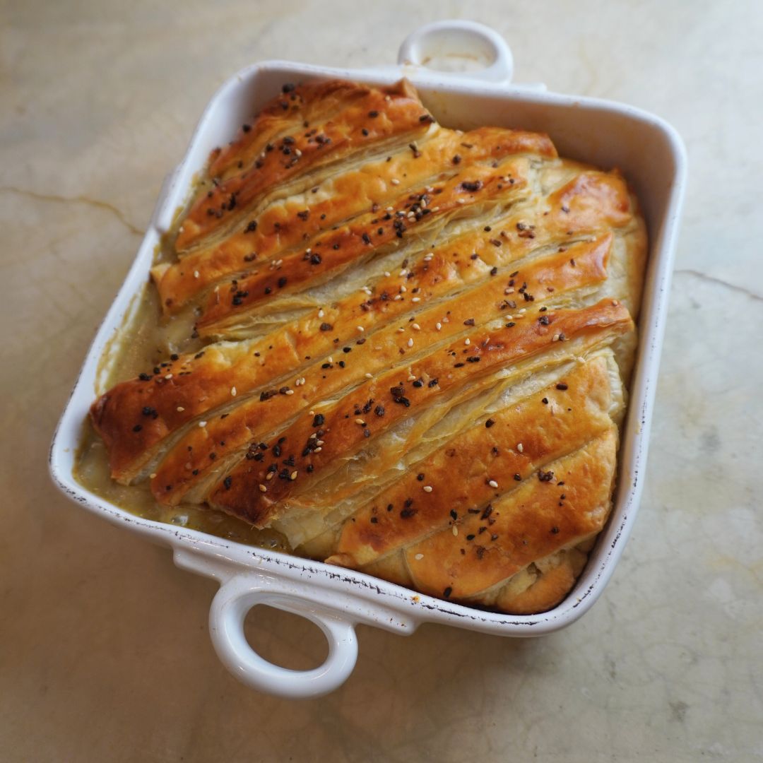 Lazy Girl Pumpkin & Chicken Pot Pie