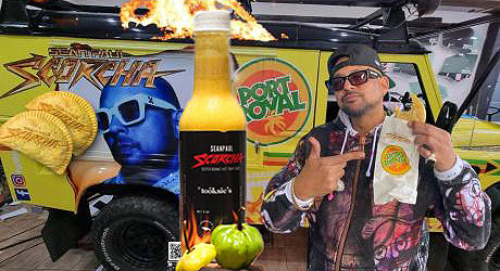 Sean Paul and his hot sauce