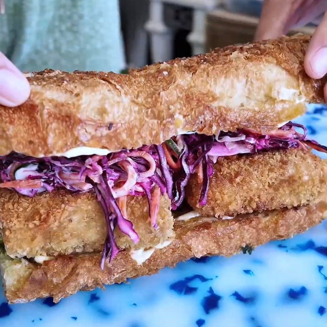 Fish Cutter with Hot Truff Aioli